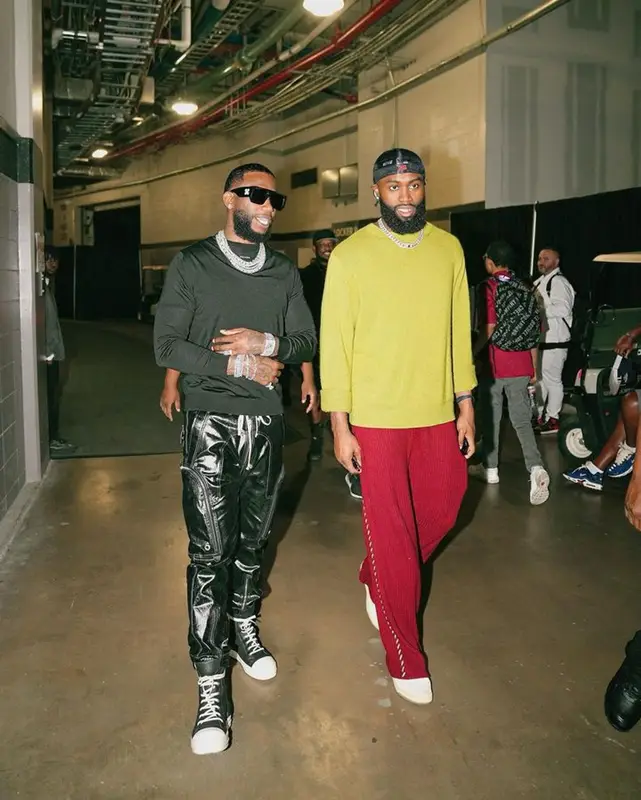Gucci Mane outfit in Rick Owens and Off-White, 2023