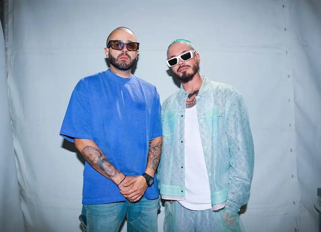 J Balvin outfit in Louis Vuitton and Prada, 2023