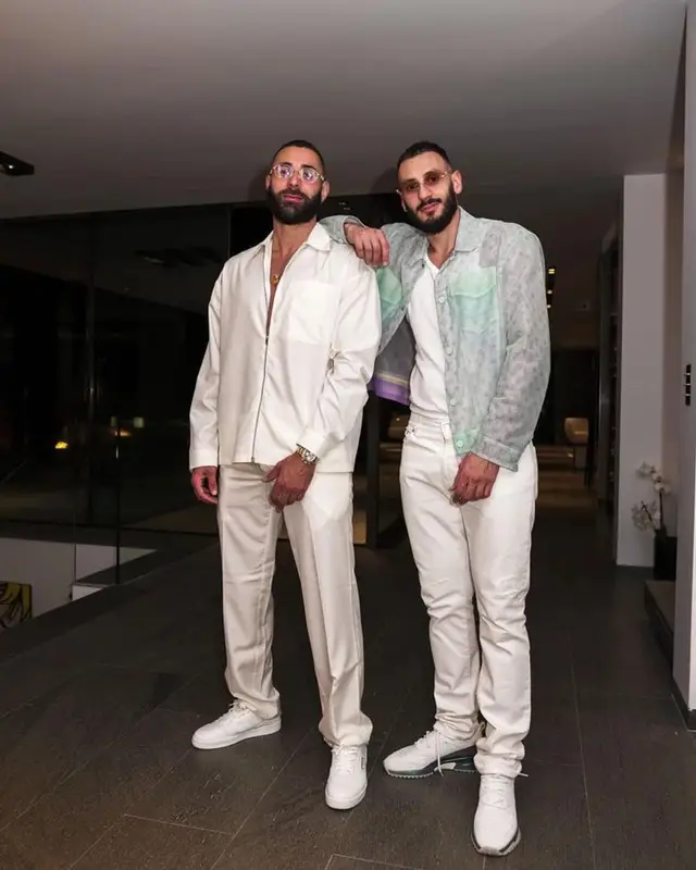 Karim Benzema outfit in Prada, 2023
