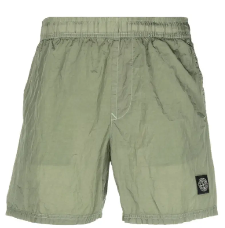 Stone Island Compass-Patch Swim Shorts $196