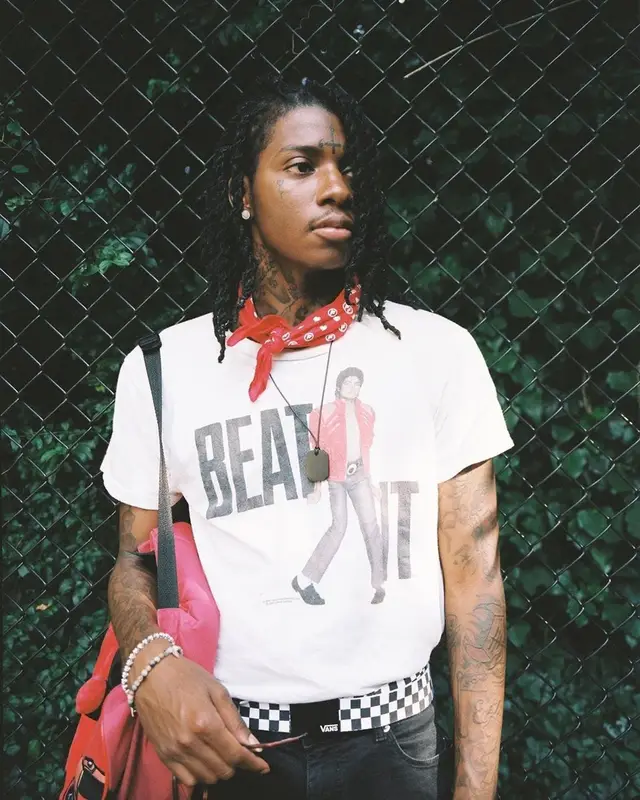 SahBabii outfit in Vintage, Vans, and Fani, 2021