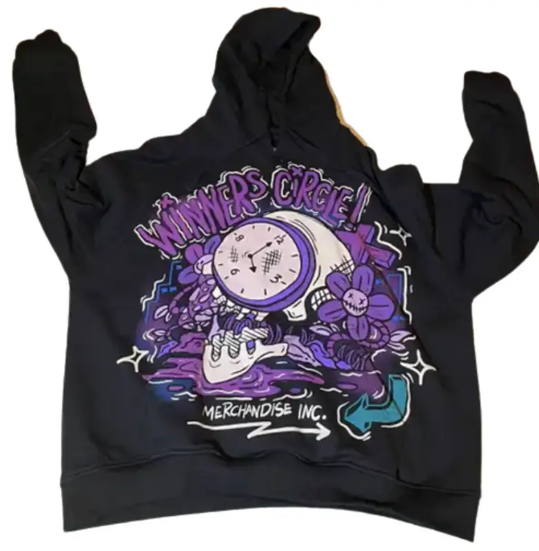 Winners Circle Sleepy Hallow Die Young Hoodie $40