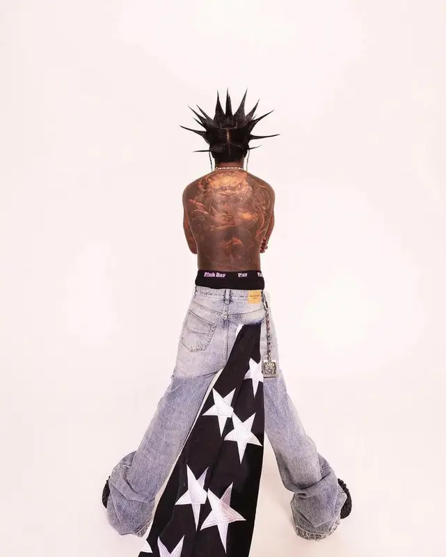 Lil Uzi Vert outfit in Balenciaga and Richard Mille, 2023