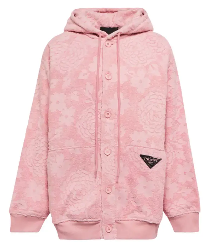Dior Jacquard Terrycloth Hoodie $1610