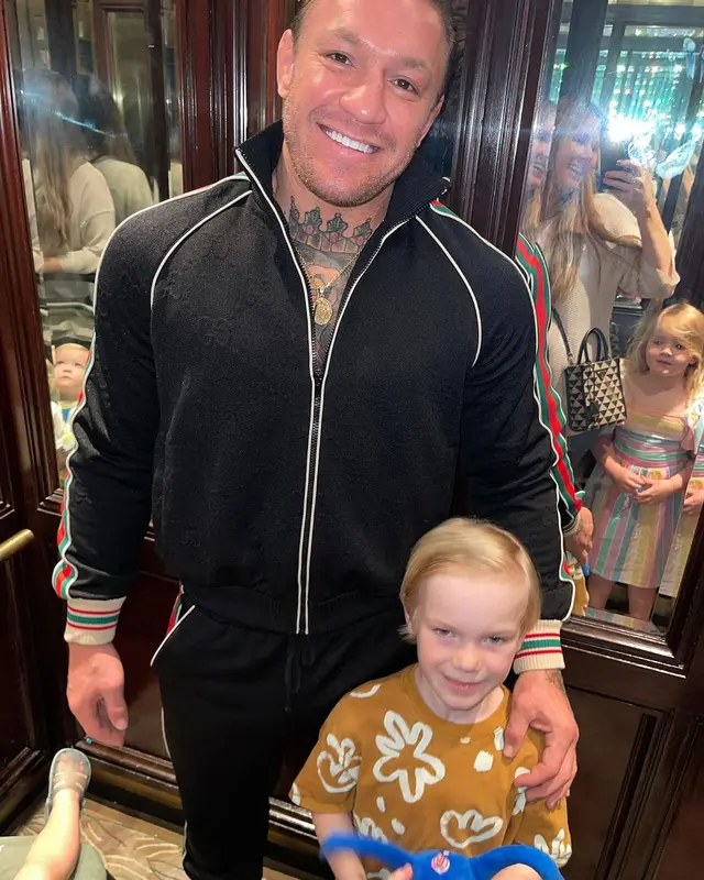 Conor McGregor outfit in Gucci and Dior, 2023