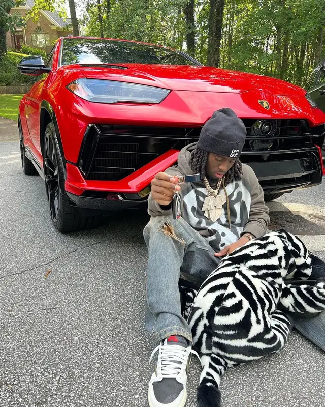 Kai Cenat outfit in Jordan, Balenciaga, and Givenchy, 2023