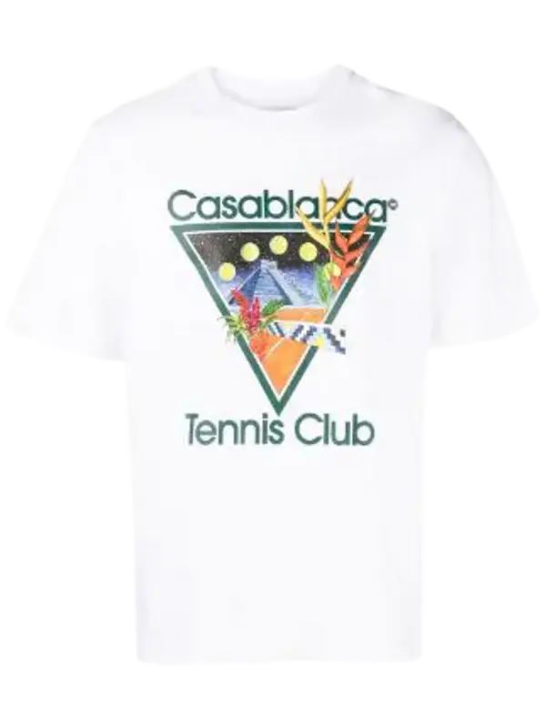 Casablanca Mind Vibrations Organic Cotton T-Shirt $185