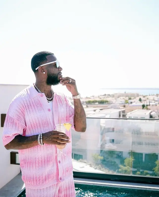 Gucci Mane outfit in GCDS, Amiri, and Maison Margiela, 2023