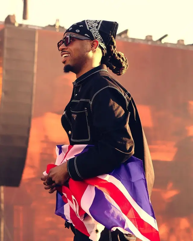 Metro Boomin outfit in Nike and Prada, 2023