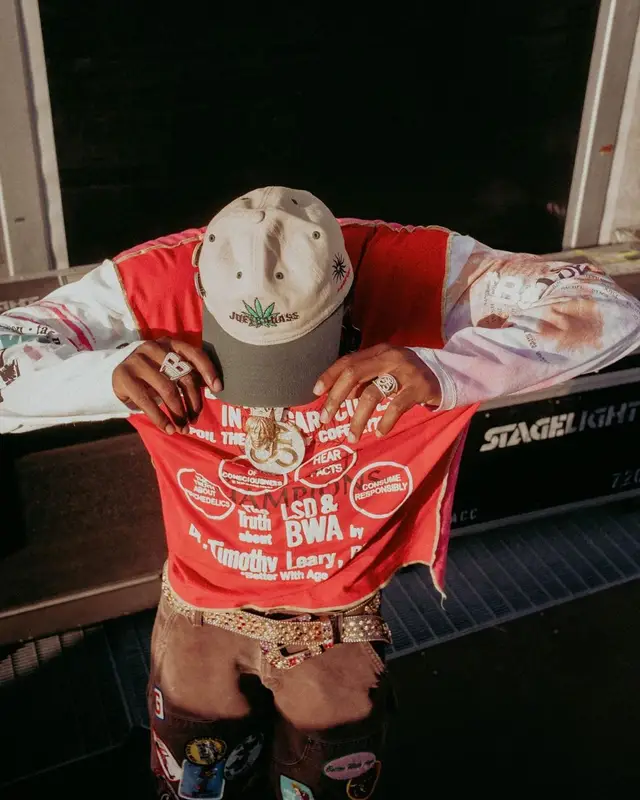 Joey Badass outfit in Better With Age and Timberland, 2023