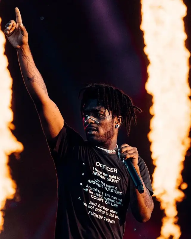 Lil Uzi Vert outfit in Balenciaga, 2023