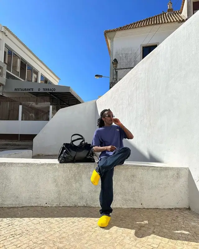 KayCyy outfit in Ksubi, Balenciaga, and Marni, 2023