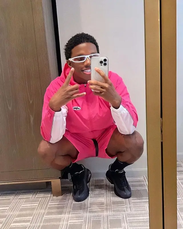 Tyrell Malacia outfit in Corteiz and Nike, 2023