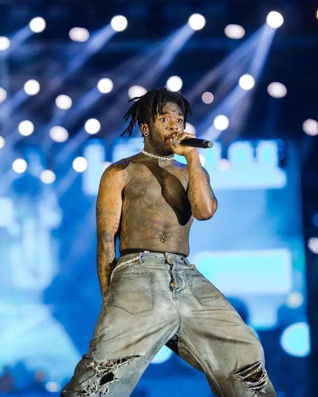 Lil Uzi Vert outfit in Balenciaga, 2023
