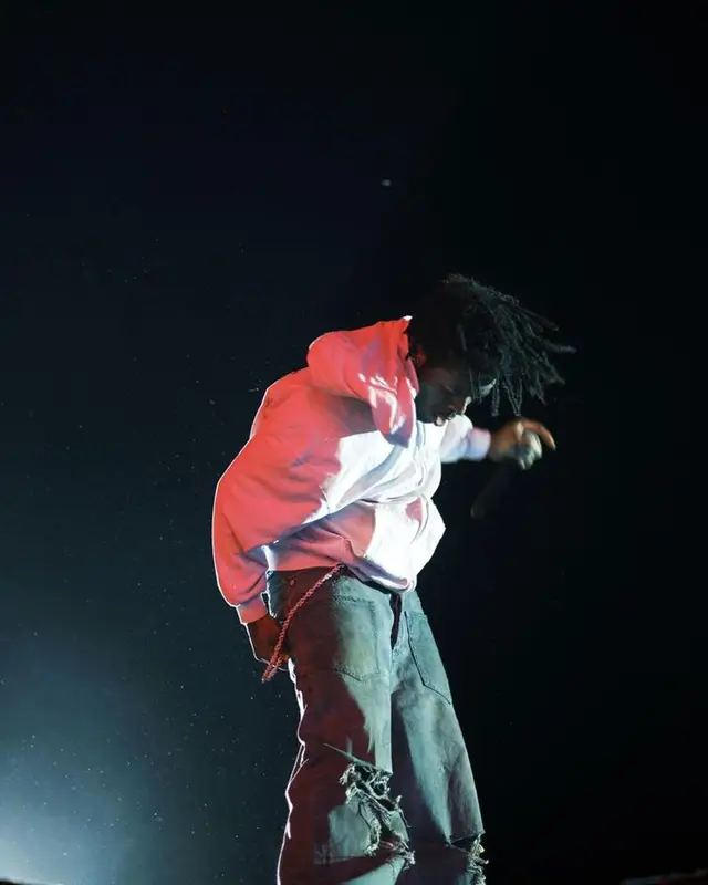 Lil Uzi Vert outfit in Balenciaga, 2023