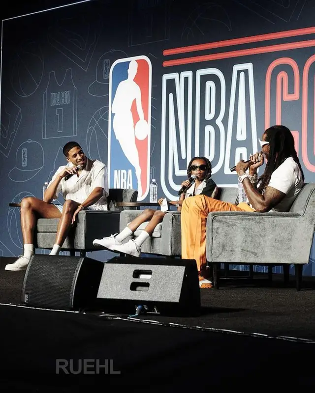 2 Chainz outfit in Polo Ralph Lauren, Gallery Dept., and Balenciaga, 2023