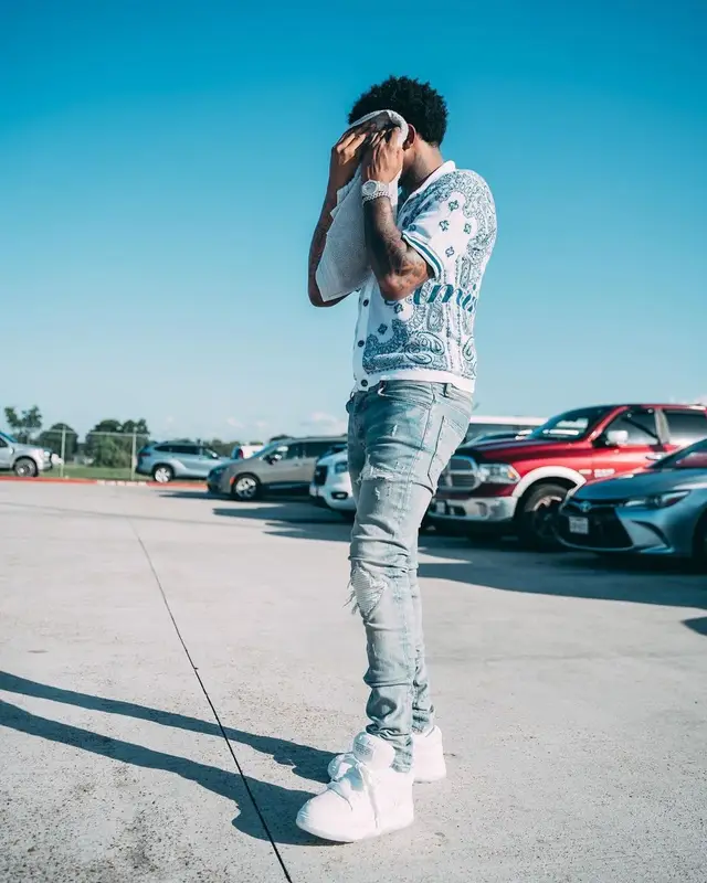 Yungeen Ace outfit in Amiri, 2023