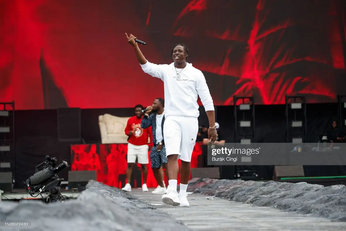 Abra Cadabra outfit in Moncler and Nike, 2023