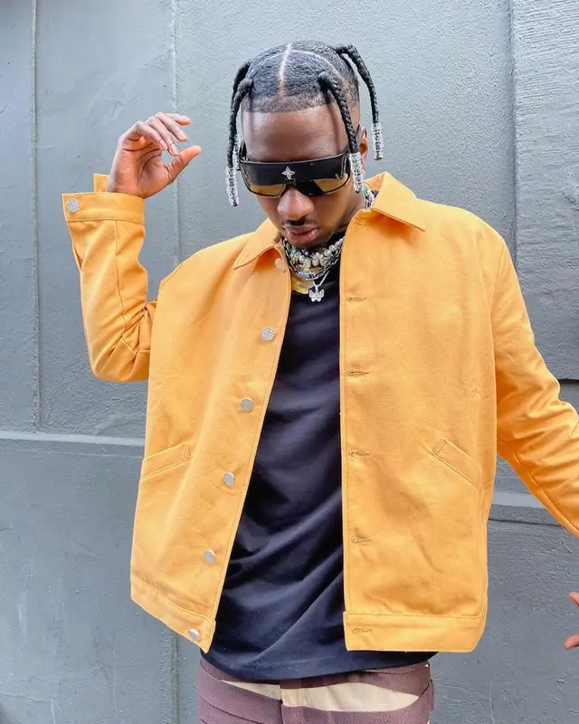 Nji Malone outfit in Jimi Palais, 2023