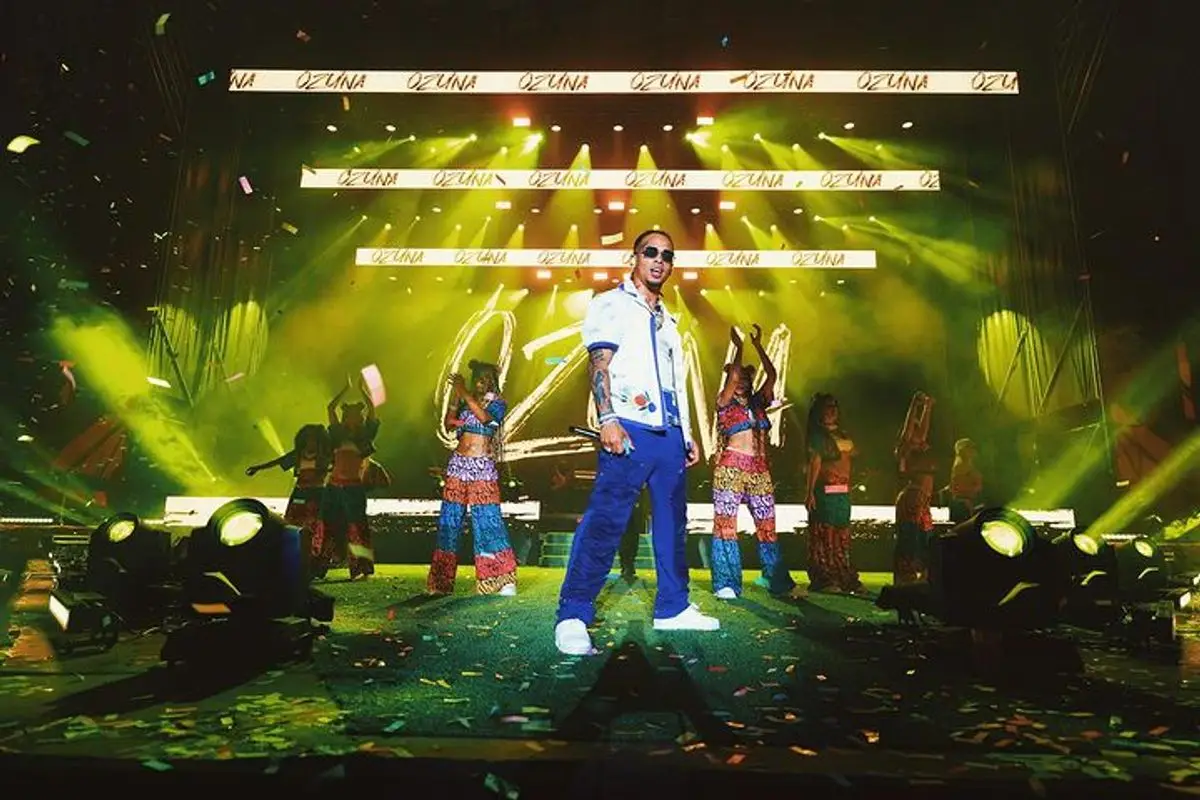 Ozuna outfit in Bode, Givenchy, and Tiffany&Co, 2023
