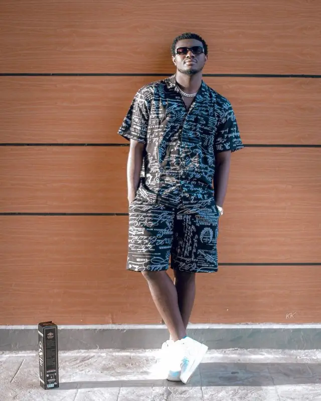 Abisi Emmanuel outfit in Run Fashion, Nike, and Versace, 2023