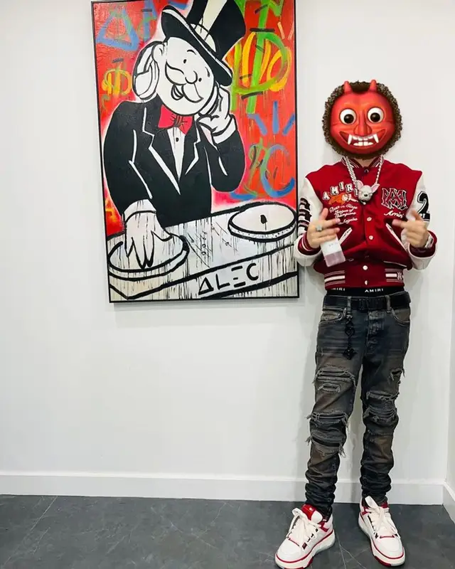 Cris MJ outfit in Amiri, 2023