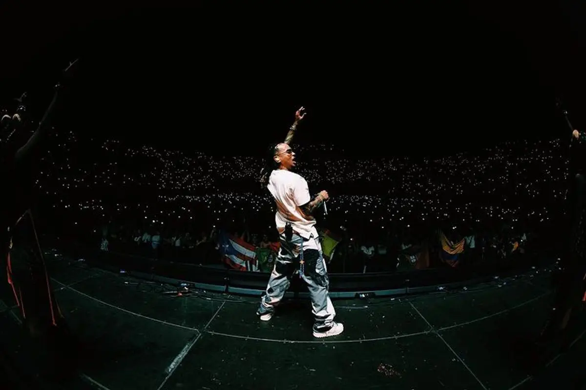 Ozuna outfit in Louis Vuitton and Cartier, 2023