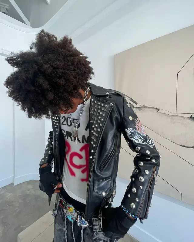 Trent Madison outfit in Givenchy, Balenciaga, and Crocs, 2023