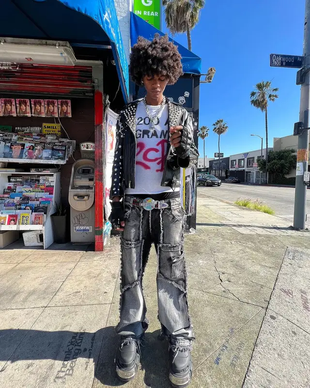 Trent Madison outfit in Givenchy, Balenciaga, and Crocs, 2023