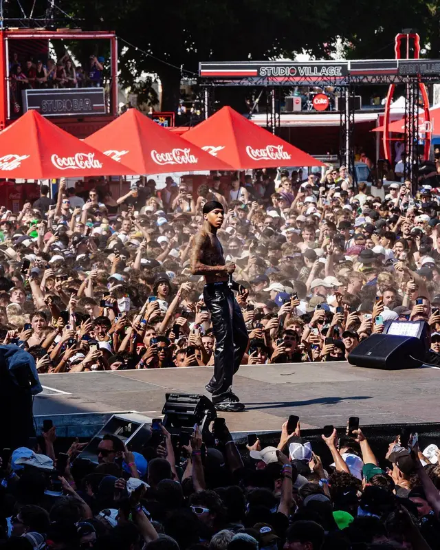 NLE Choppa outfit in Finelli, Dior, and Milfdad, 2023