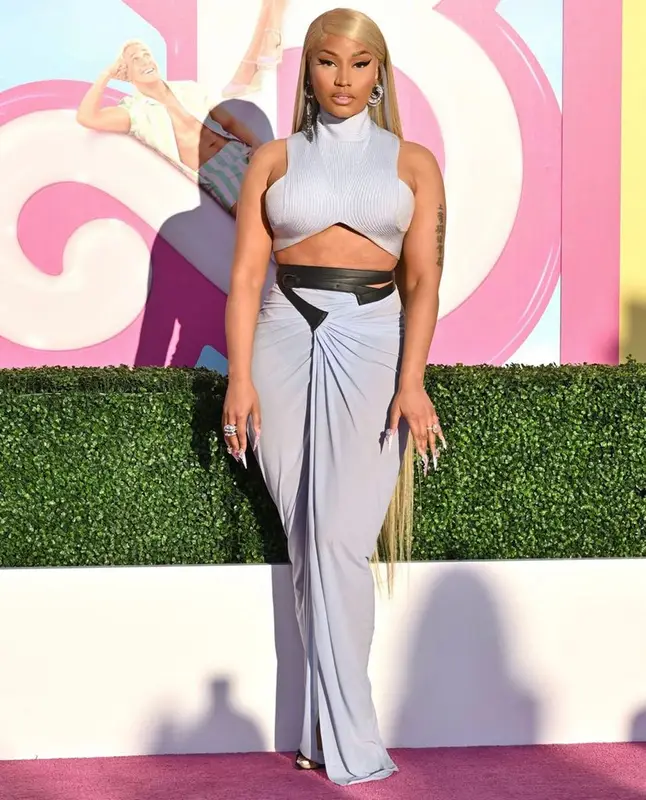Nicki Minaj outfit in Alaïa, 2023