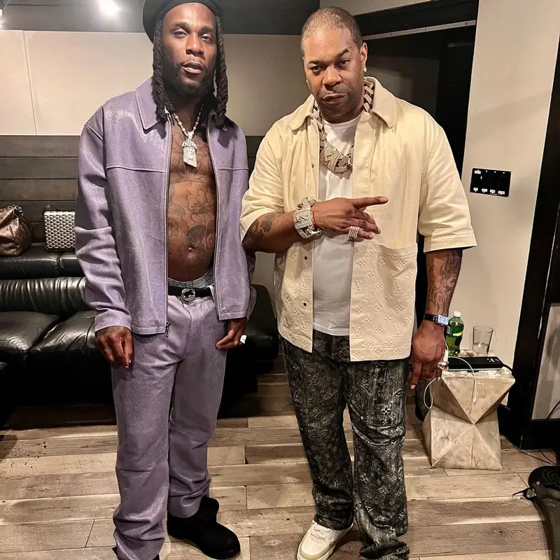 Burna Boy outfit in Guess and Givenchy, 2023