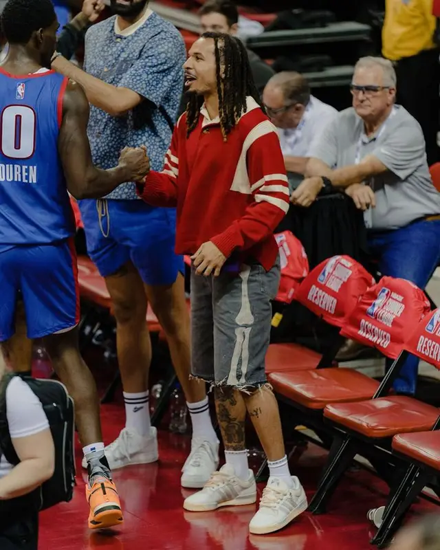 Cole Anthony outfit in Kapital, Adidas, and Readymade, 2023