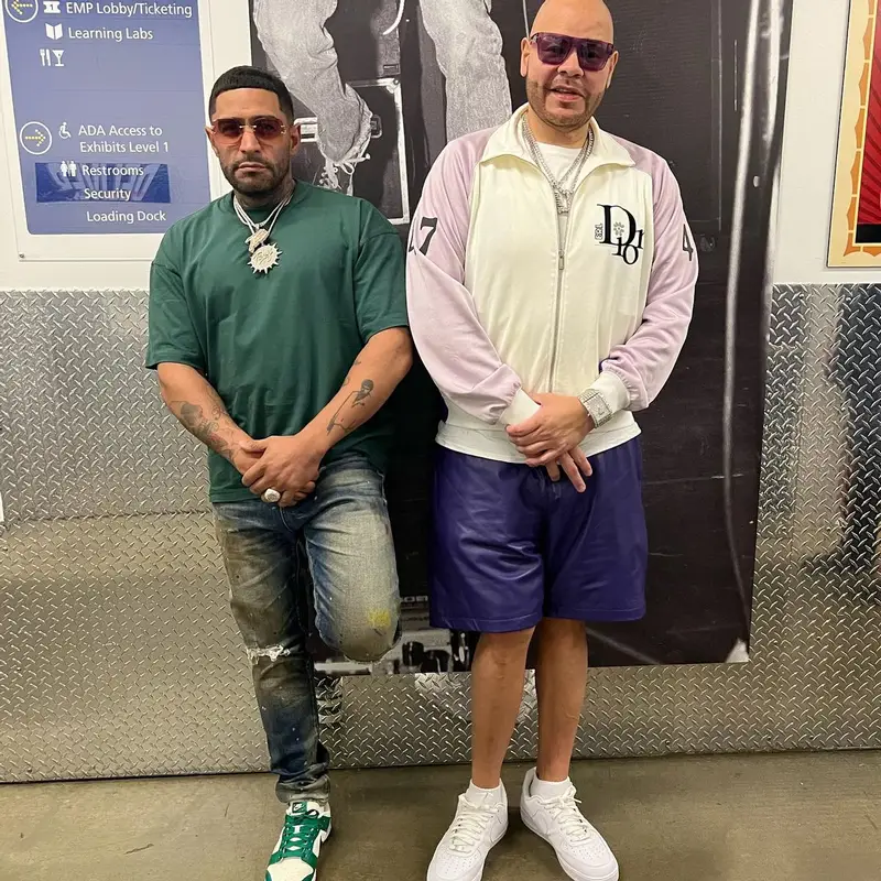 Fat Joe outfit in Dior, Tom Ford, and ERL, 2023