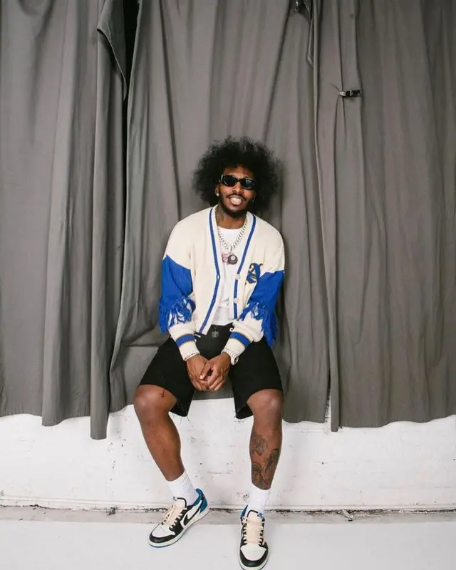 Pardison Fontaine outfit in Aseye Studio , 2023