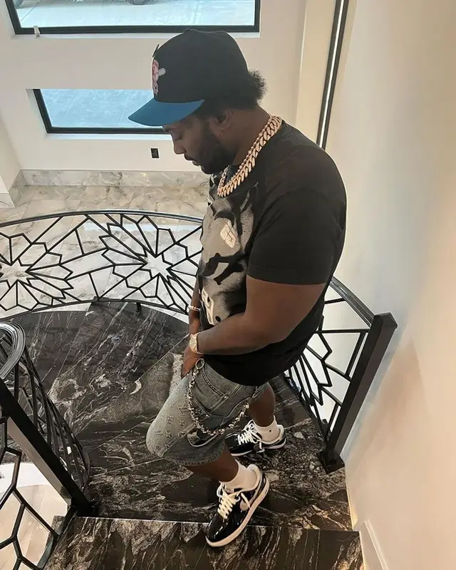 Peezy outfit in Givenchy, Louis Vuitton, and Dior, 2023