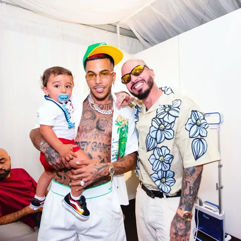 J Balvin outfit in Prada and Balenciaga, 2023