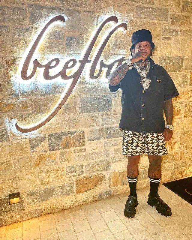 Westside Gunn outfit in Prada, 2023