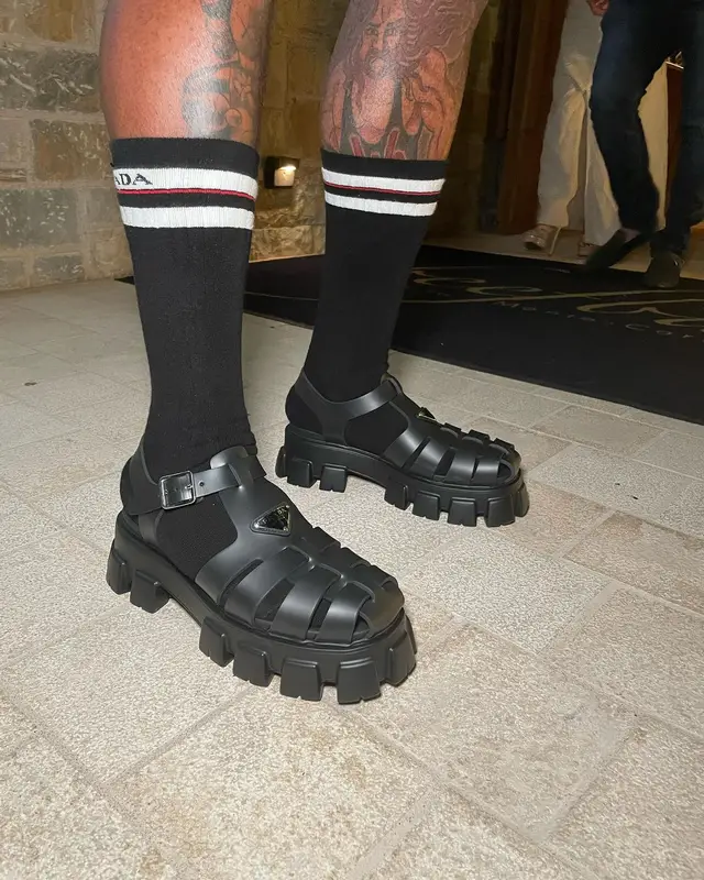 Westside Gunn outfit in Prada, 2023