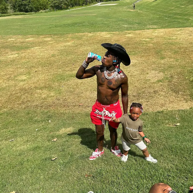 Sauce Walka outfit in Hyde Park, Louis Vuitton, and Supreme, 2023