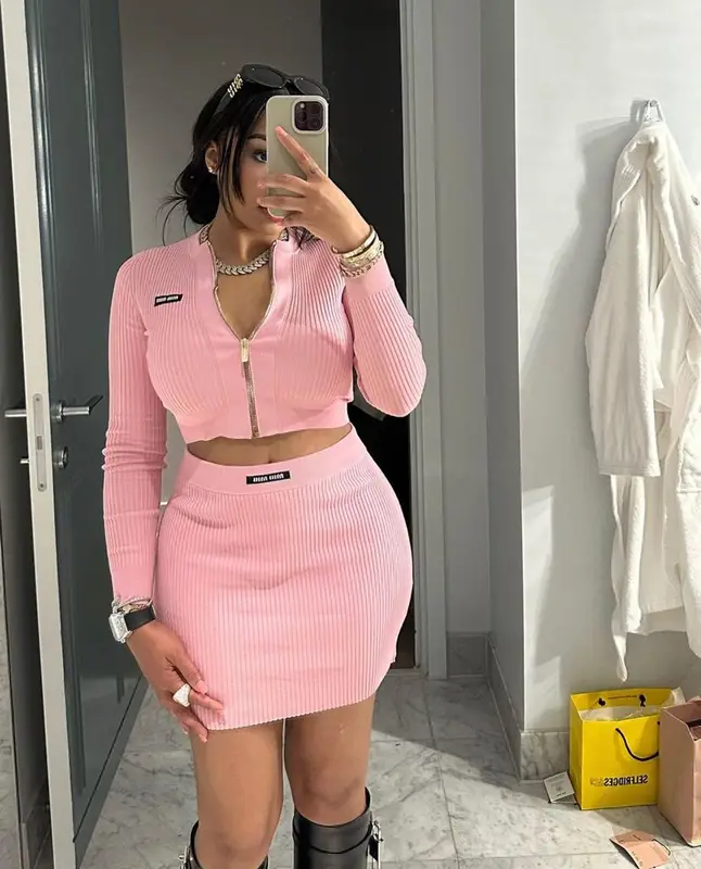 Ella Rodriguez outfit in Givenchy and Miu Miu, 2023