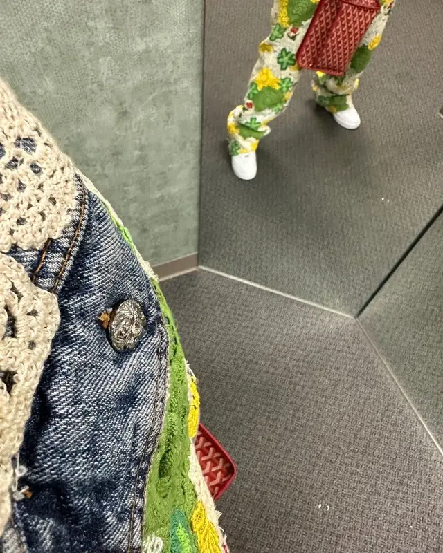 DaBaby outfit in Earthling VIP and Nike, 2023