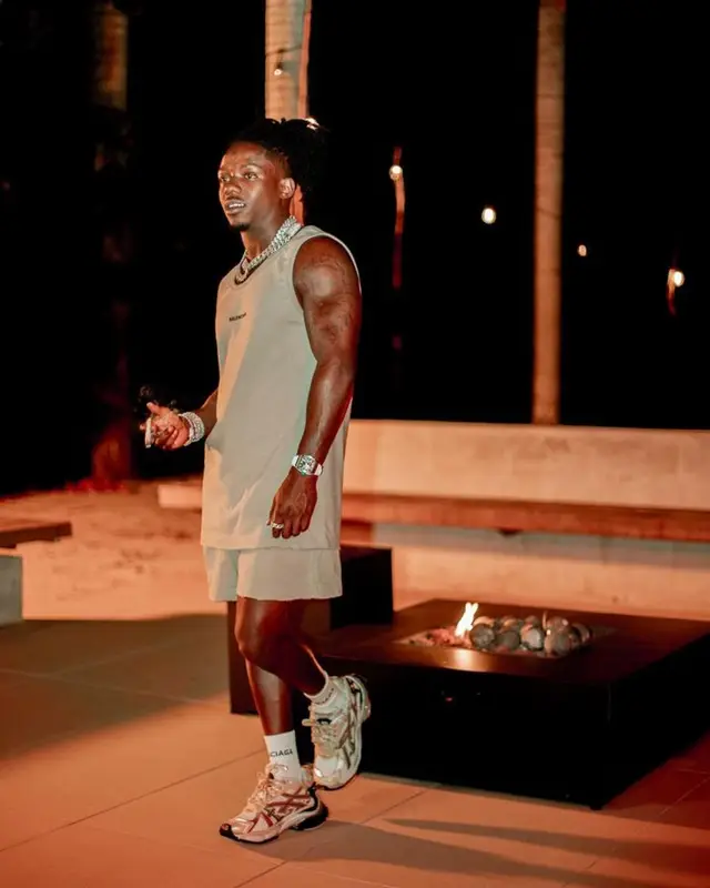 Jackboy outfit in Balenciaga, 2023