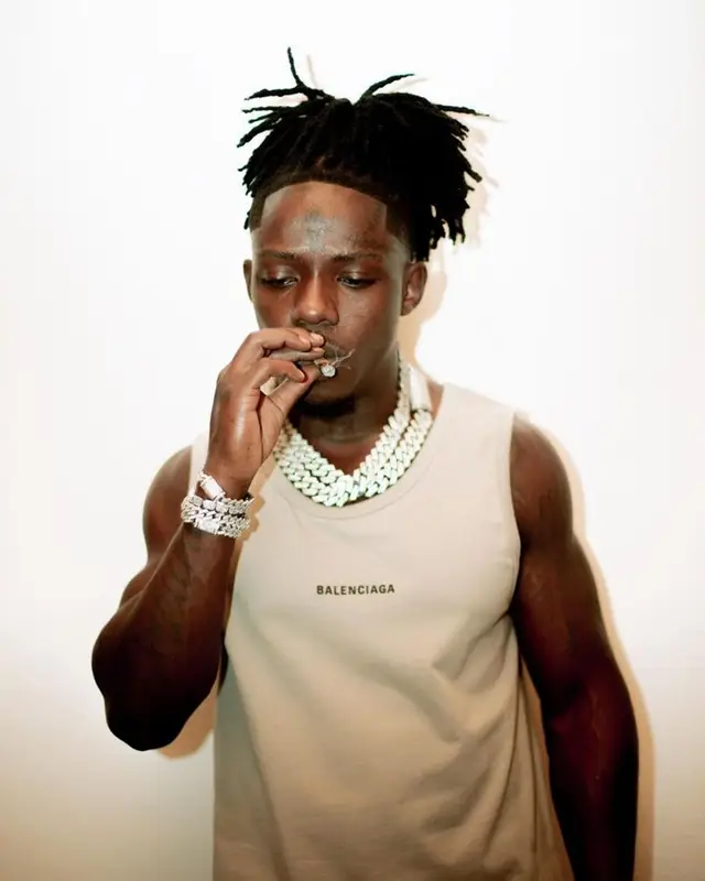 Jackboy outfit in Balenciaga, 2023