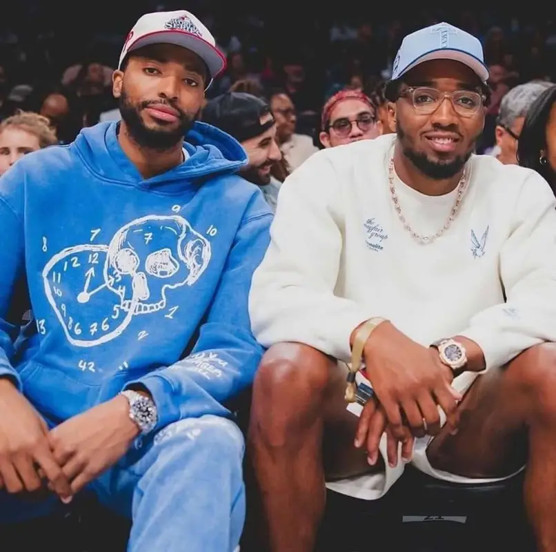 Donovan Mitchell outfit in Talented, 2023