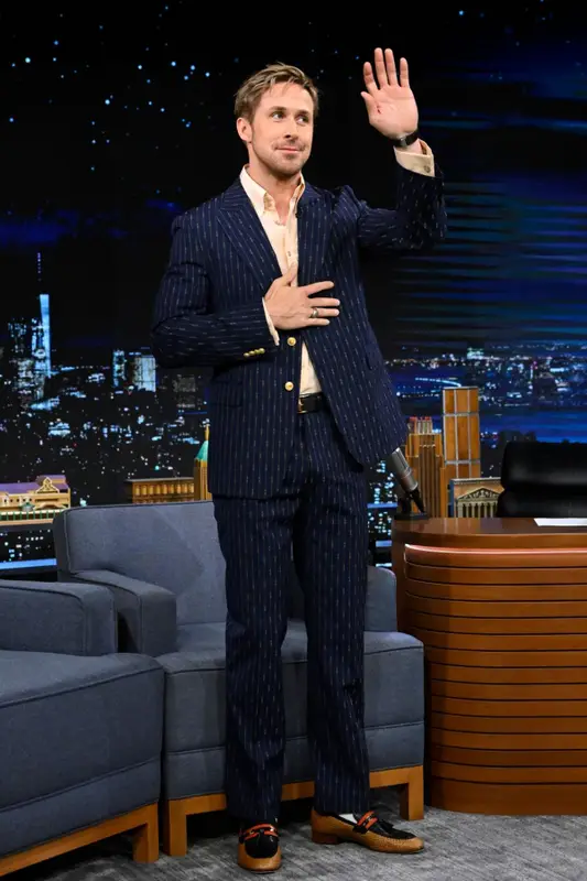 Ryan Gosling outfit in Gucci, 2023