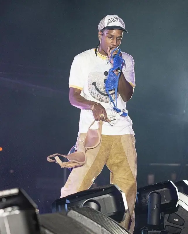 ASAP Rocky outfit in oh2eye, 2023