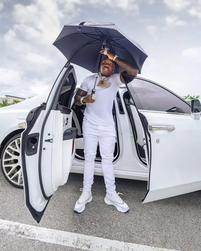 BandMan Kevo outfit in Dior and Amiri, 2023