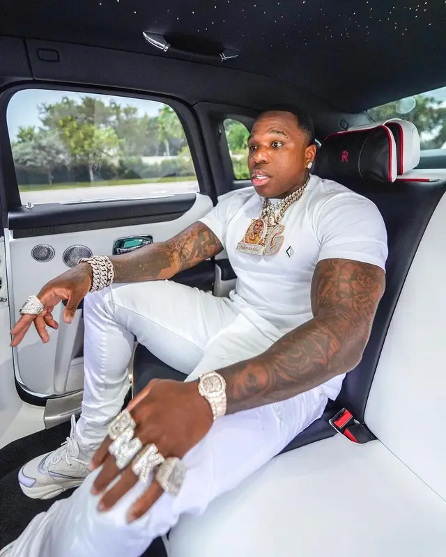 BandMan Kevo outfit in Dior and Amiri, 2023
