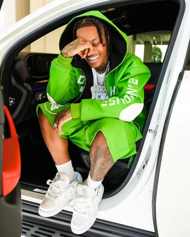Lil Perfect outfit in Nwyolise and Osiris, 2023